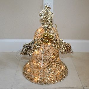 Large Lighted Christmas Bell